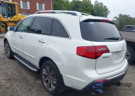 2010 Acura Mdx Advance Package from USA, damaged, VIN 2HNYD2H57AH506385